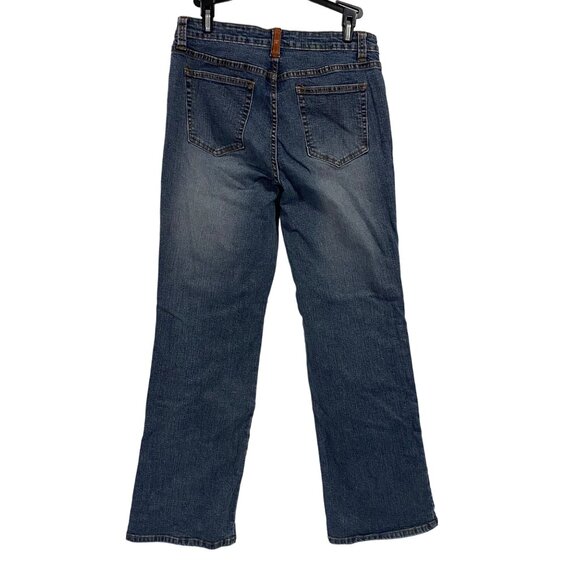 MU Authentic Dungarees Makers Boot Cut Jeans Size 14 - Picture 4 of 10